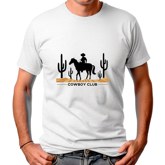 CAMISETA MASCULINA COWBOY CLUB