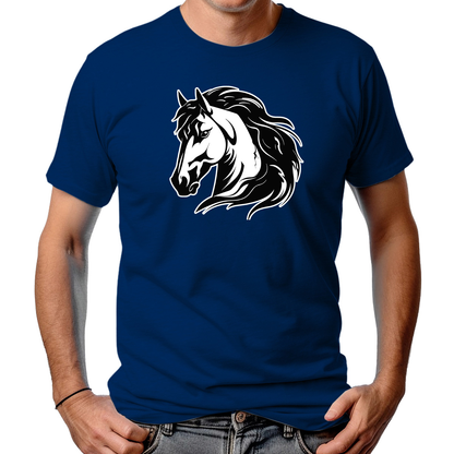 CAMISETA MASCULINA HORSE BW