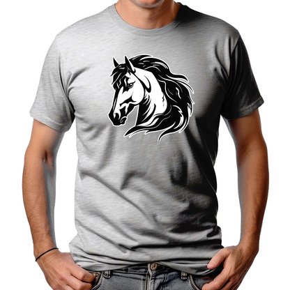 CAMISETA MASCULINA HORSE BW