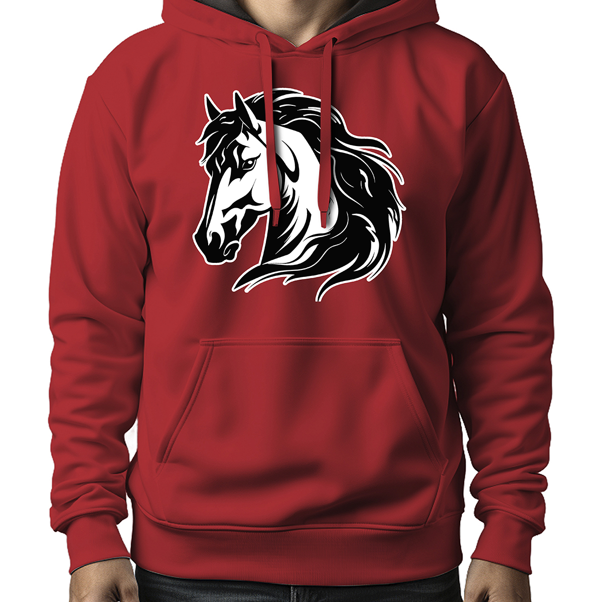 MOLETOM MASCULINO CAVALO BW