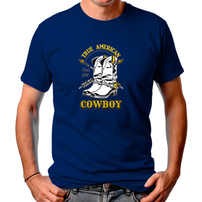 CAMISETA MASCULINA TRUE AMERICAN COWBOY