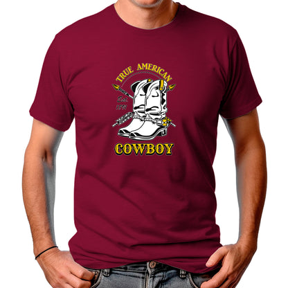 CAMISETA MASCULINA TRUE AMERICAN COWBOY