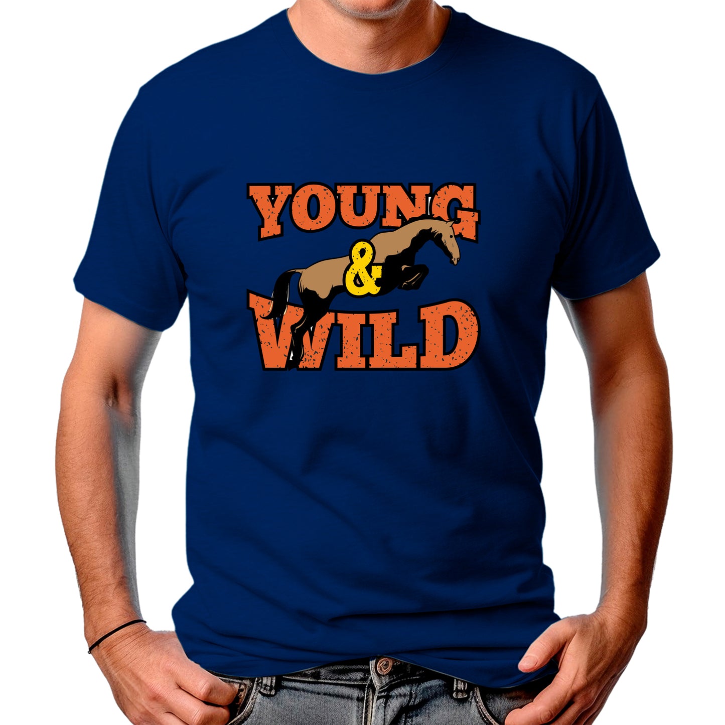 CAMISETA MASCULINA YOUNG & WILD