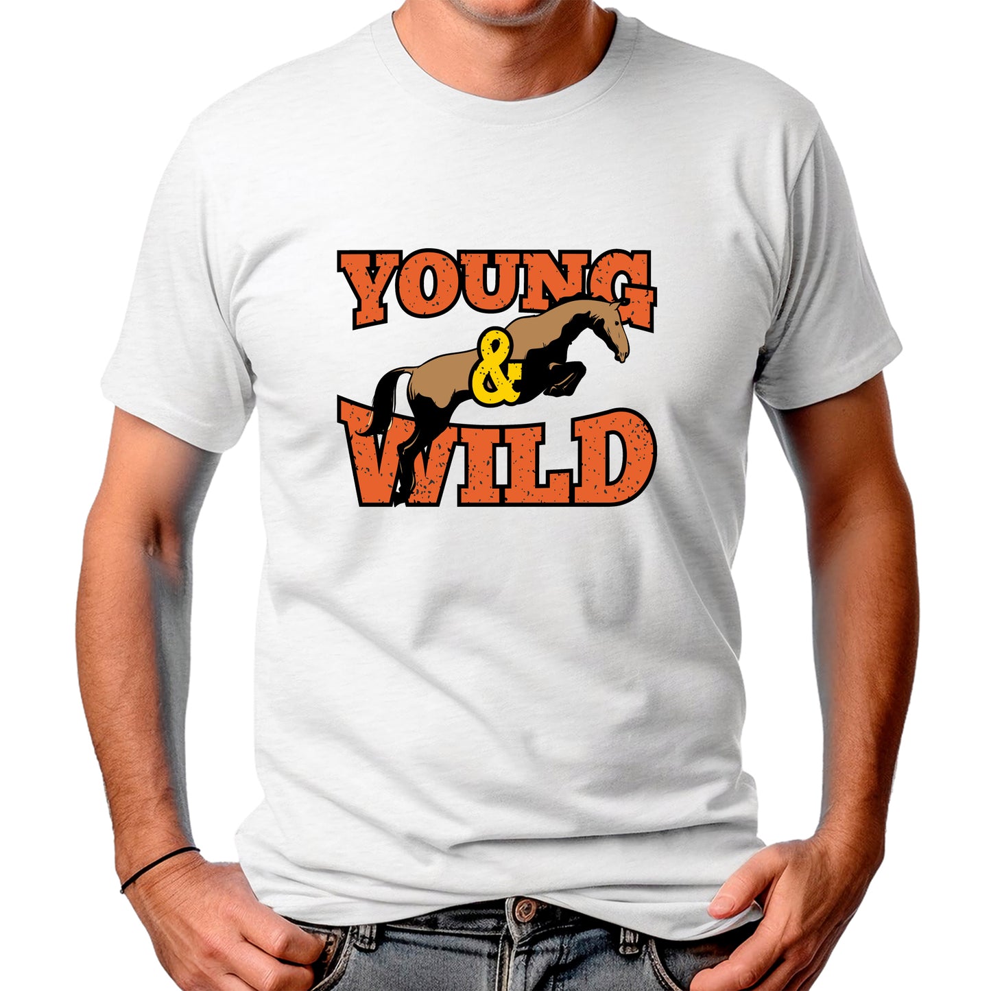 CAMISETA MASCULINA YOUNG & WILD