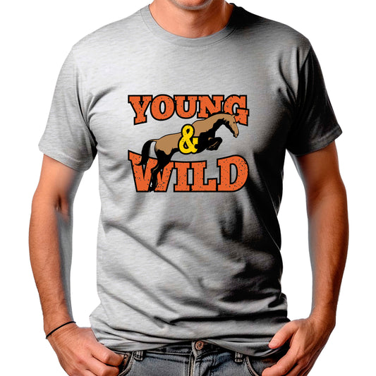 CAMISETA MASCULINA YOUNG & WILD