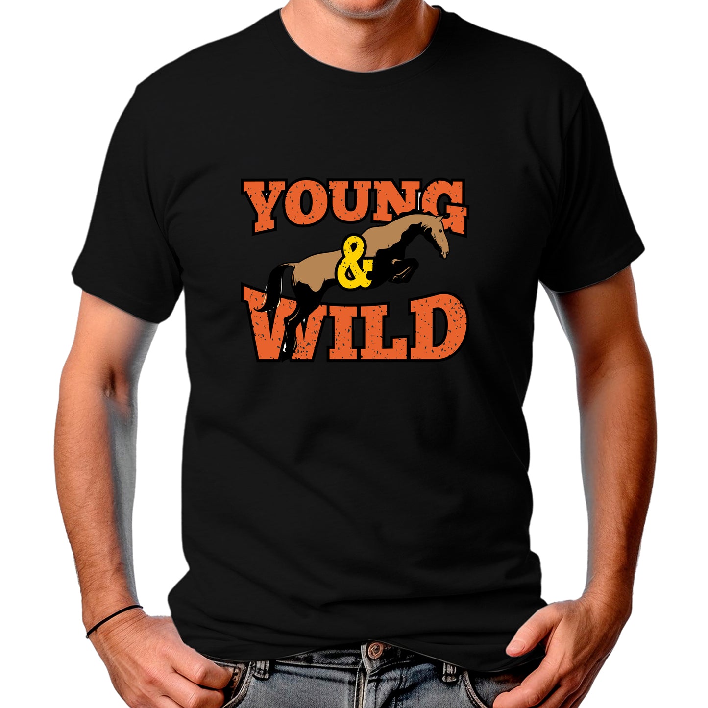 CAMISETA MASCULINA YOUNG & WILD