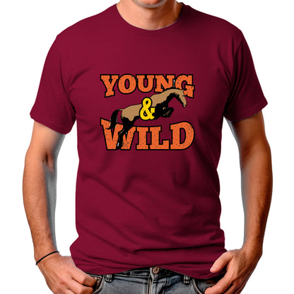 CAMISETA MASCULINA YOUNG & WILD
