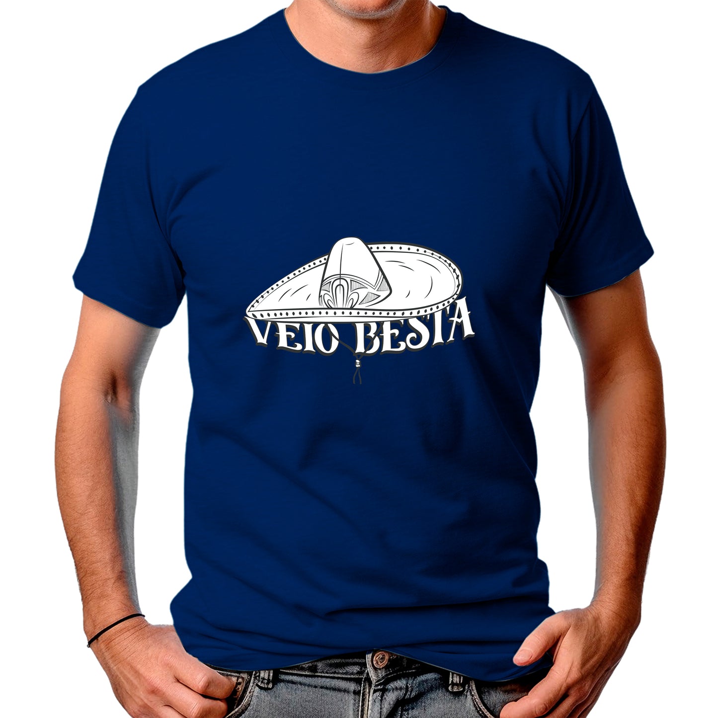 CAMISETA MASCULINA SOMBRERO VEIOBESTA
