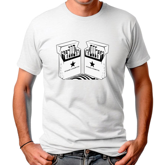 CAMISETA MASCULINA COUNTRY CIGARRETES