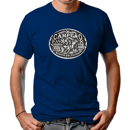 CAMISETA MASCULINA CAMPEÃO RODEIO