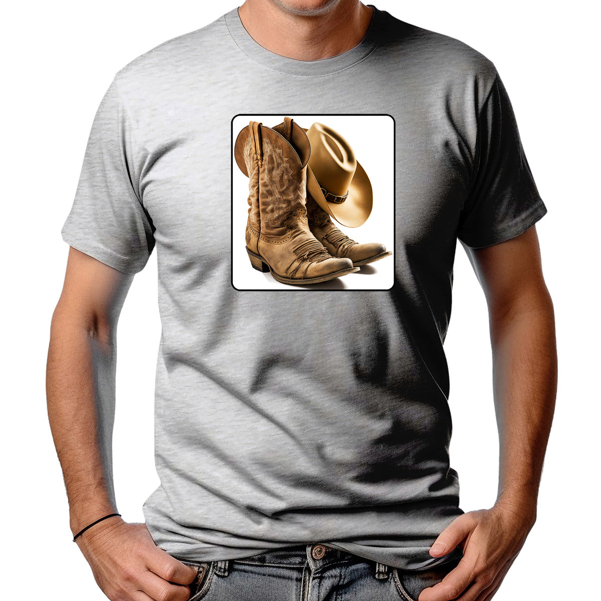 CAMISETA MASCULINA TEXANA