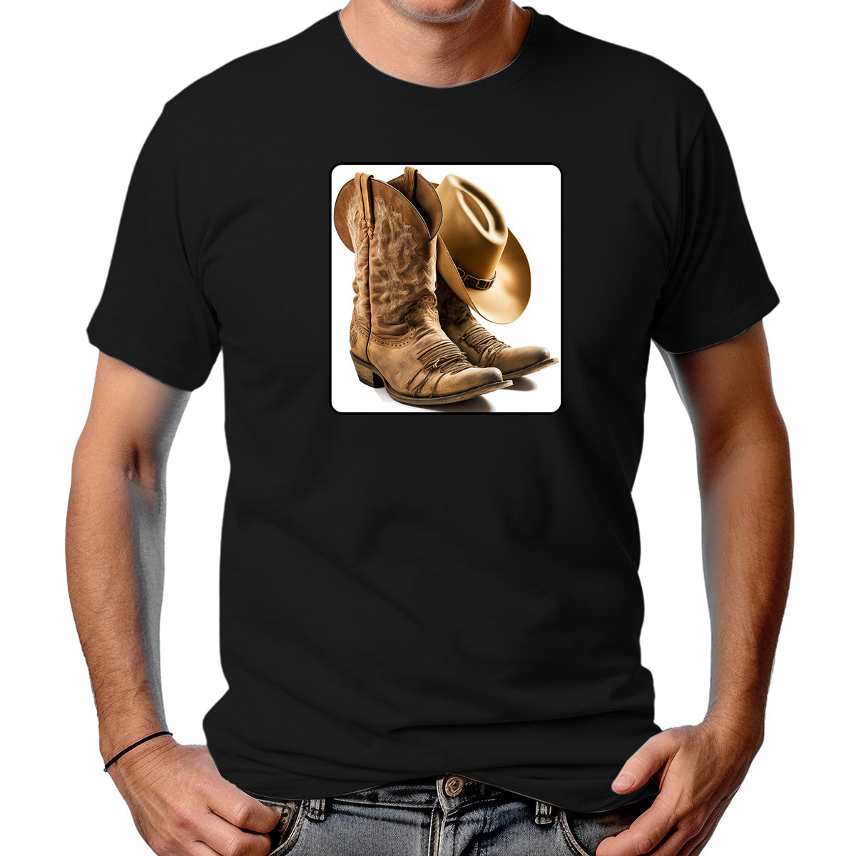 CAMISETA MASCULINA TEXANA