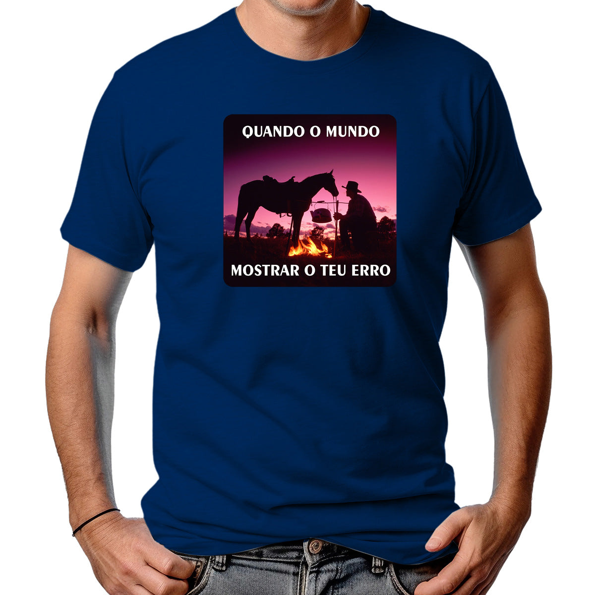 CAMISETA MASCULINA TEU ERRO