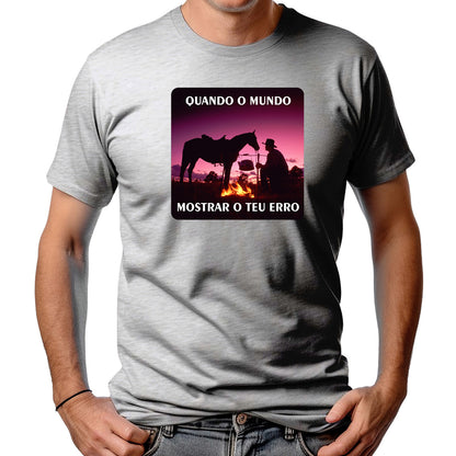 CAMISETA MASCULINA TEU ERRO