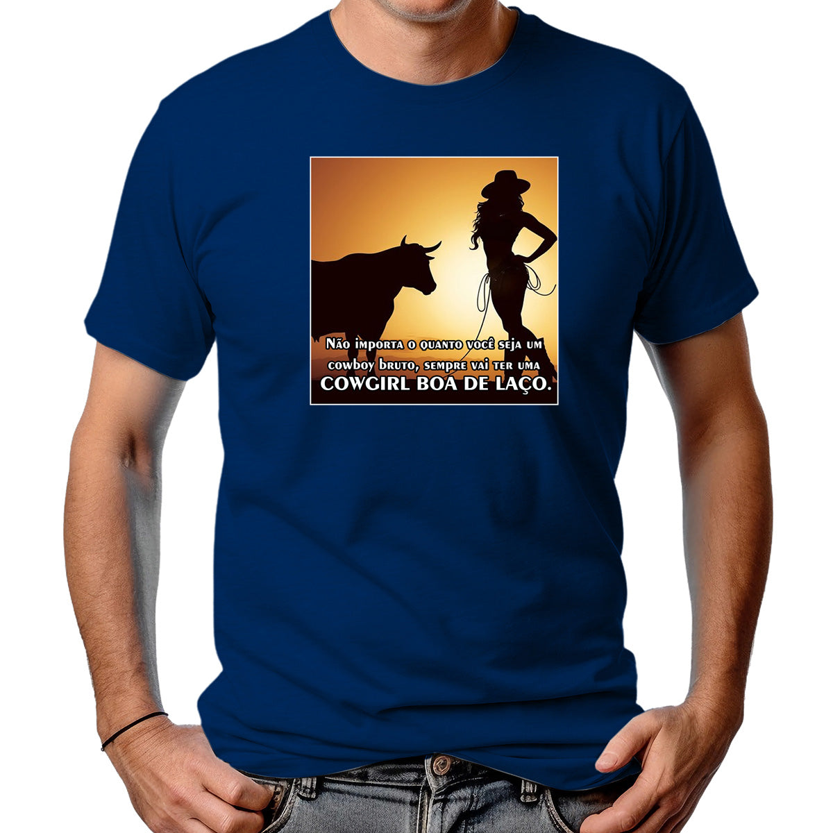 CAMISETA MASCULINA SUA COWGIRL