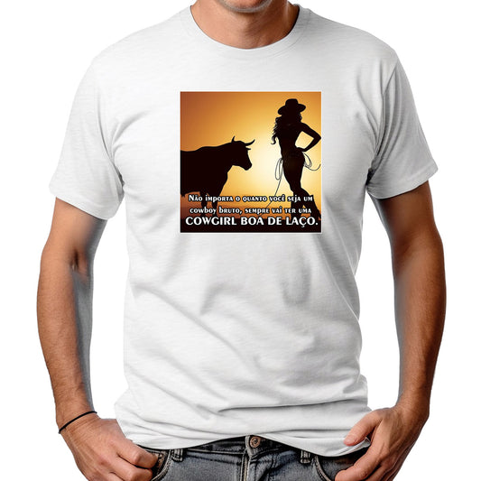CAMISETA MASCULINA SUA COWGIRL