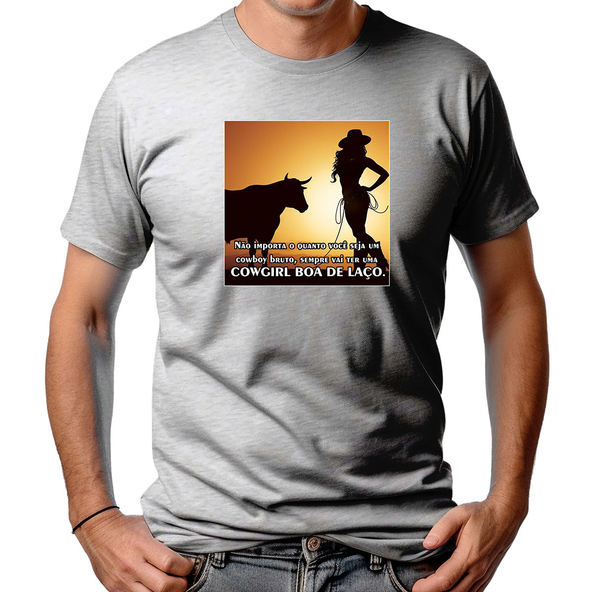 CAMISETA MASCULINA SUA COWGIRL