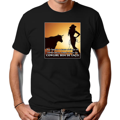 CAMISETA MASCULINA SUA COWGIRL