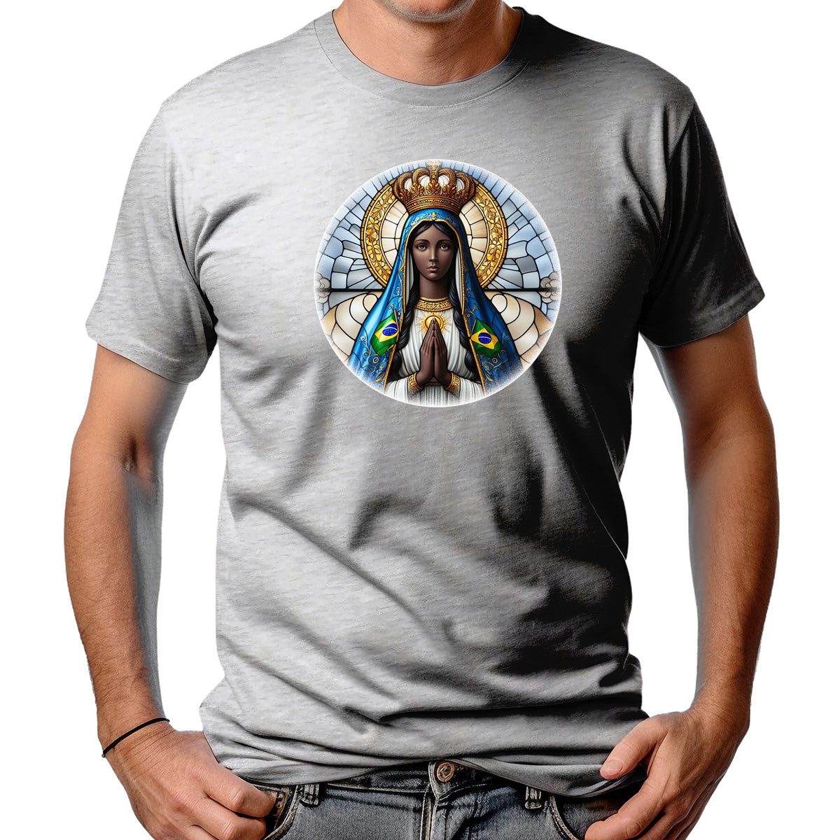 CAMISETA MASCULINA NOSSA SENHORA