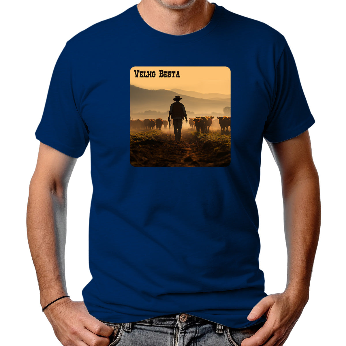 CAMISETA MASCULINA VELHO BESTA