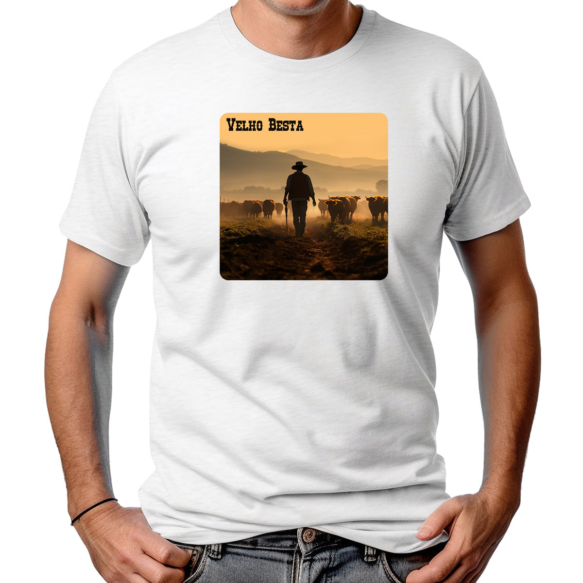CAMISETA MASCULINA VELHO BESTA