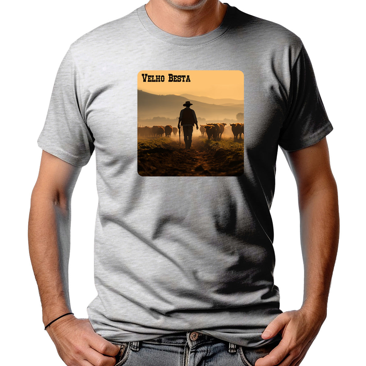 CAMISETA MASCULINA VELHO BESTA