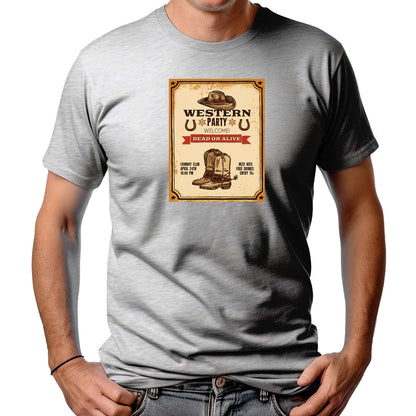CAMISETA MASCULINA WESTERN PARTY