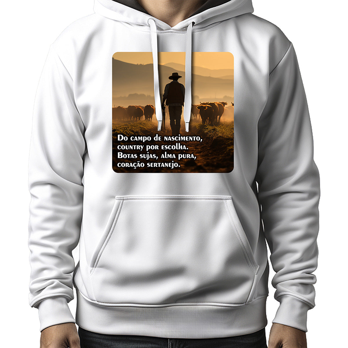 MOLETOM MASCULINO COWBOY VERDADEIRO