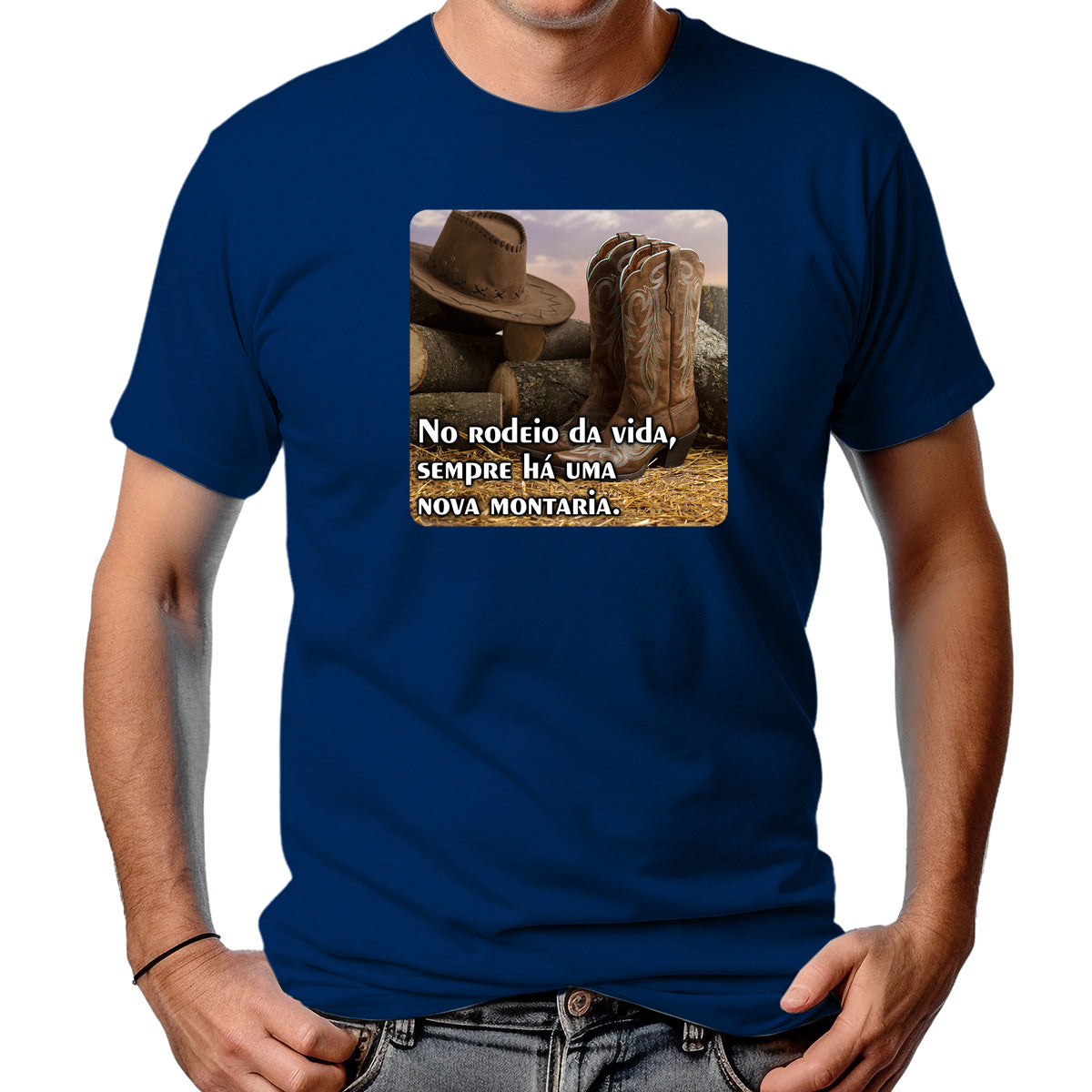 CAMISETA MASCULINA RODEIO DA VIDA