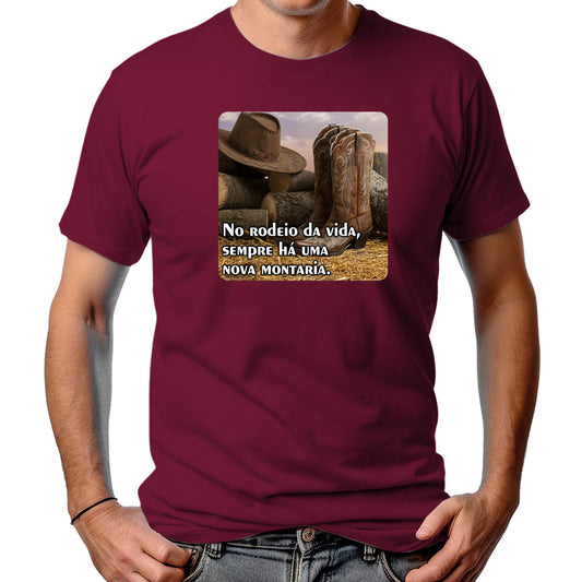 CAMISETA MASCULINA RODEIO DA VIDA