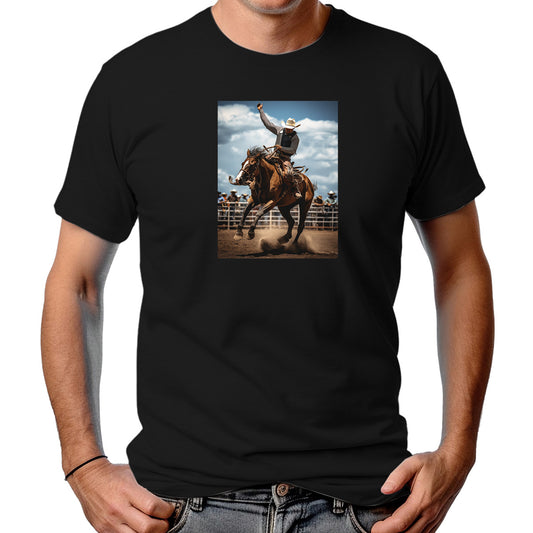 CAMISETA MASCULINA CAVALO RODEIO