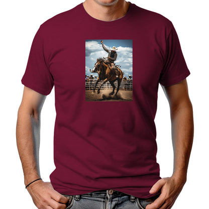 CAMISETA MASCULINA CAVALO RODEIO
