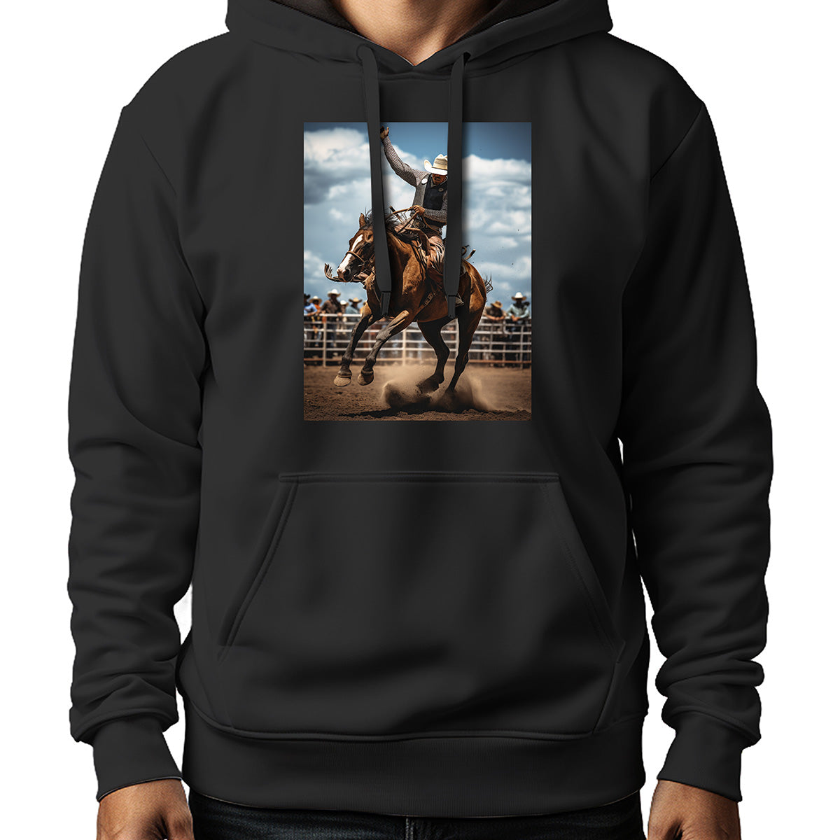 MOLETOM MASCULINO CAVALO RODEIO