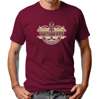 CAMISETA MASCULINA WESTERN MUSIC