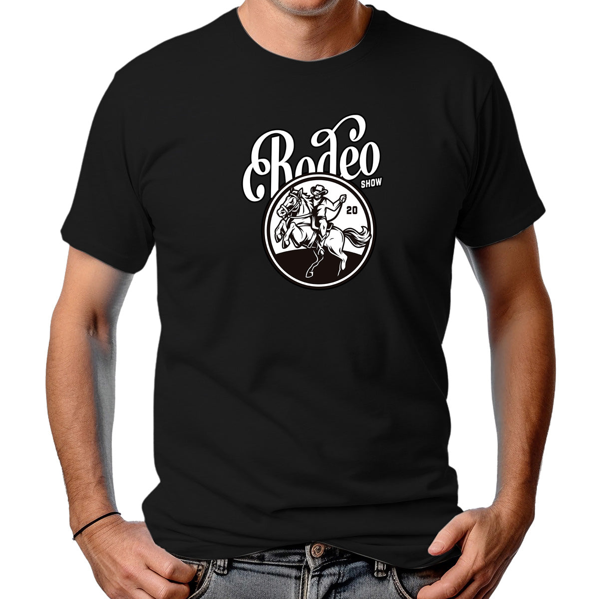 CAMISETA MASCULINA COUNTRY RODEIO SHOW