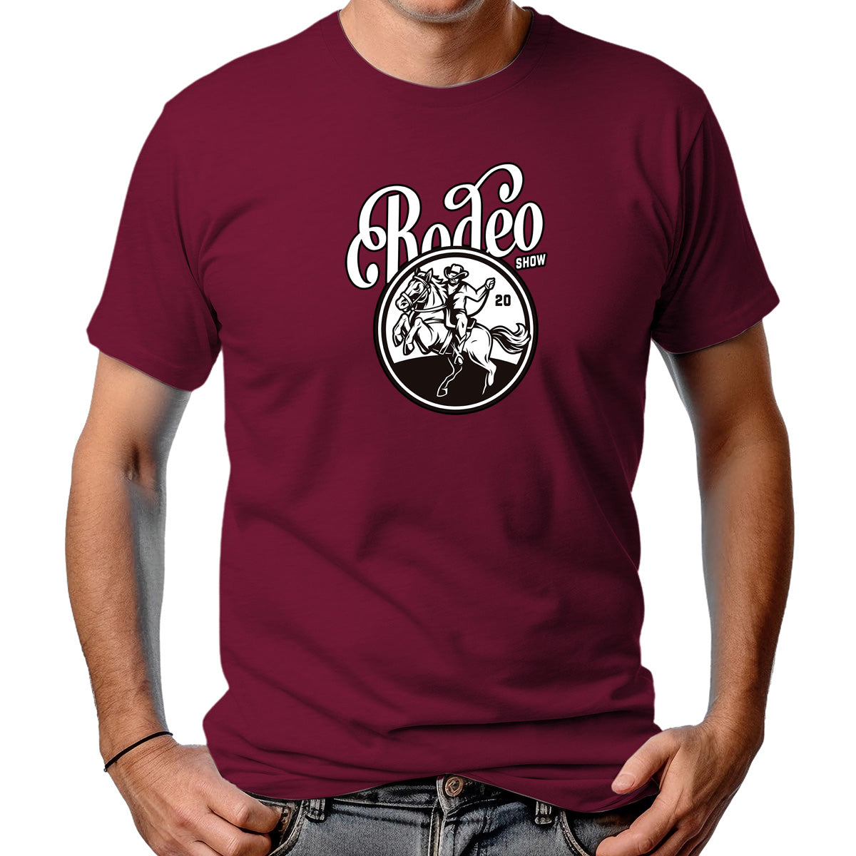CAMISETA MASCULINA COUNTRY RODEIO SHOW