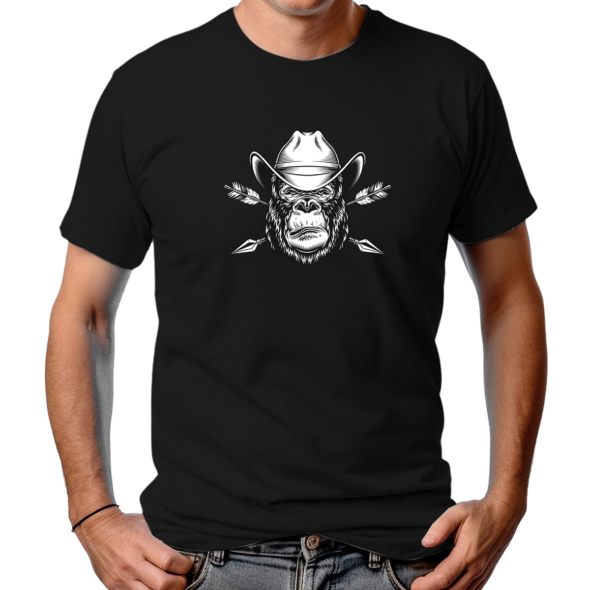 CAMISETA MASCULINA GORILLA HUNTER