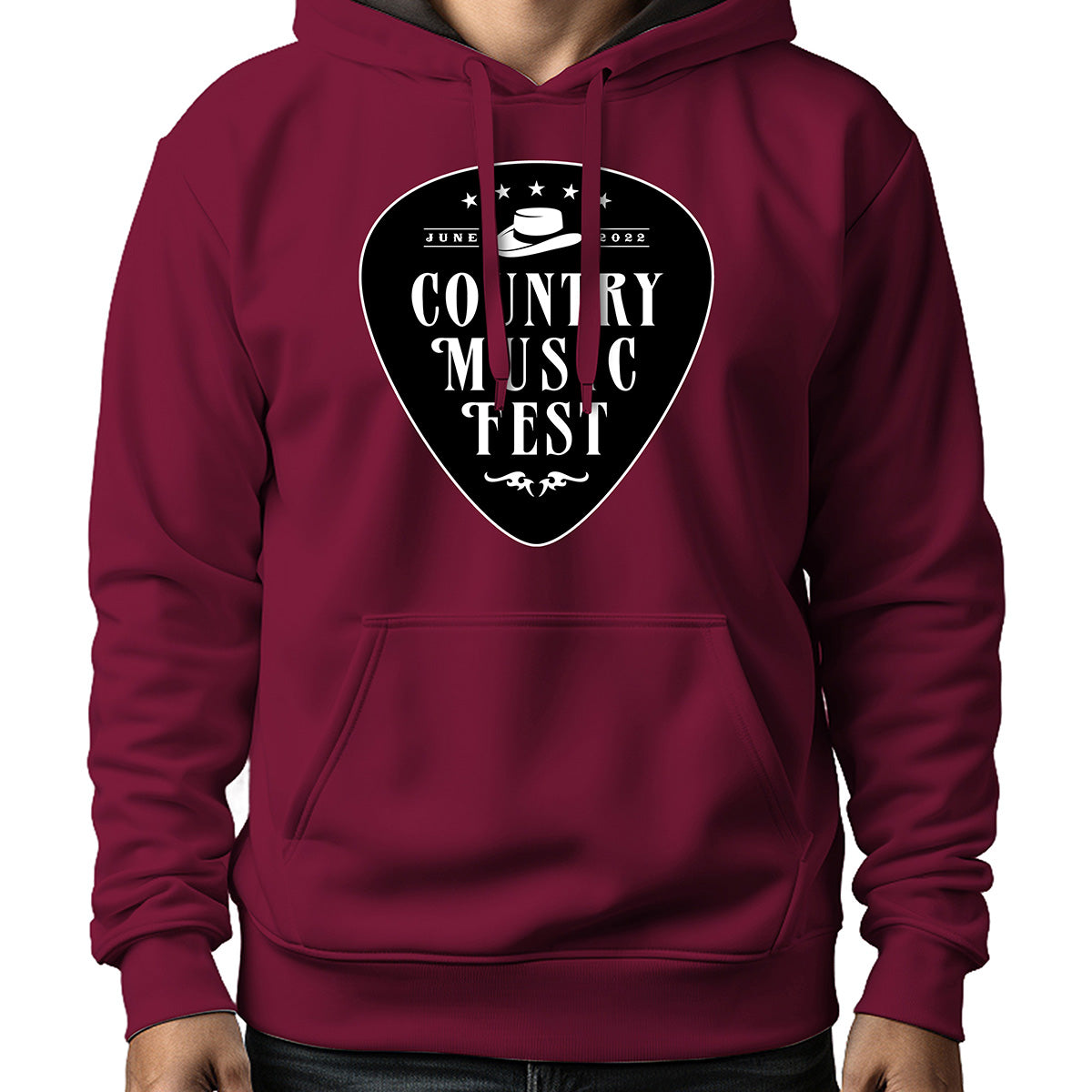 MOLETOM MASCULINO COUNTRY MUSIC FEST