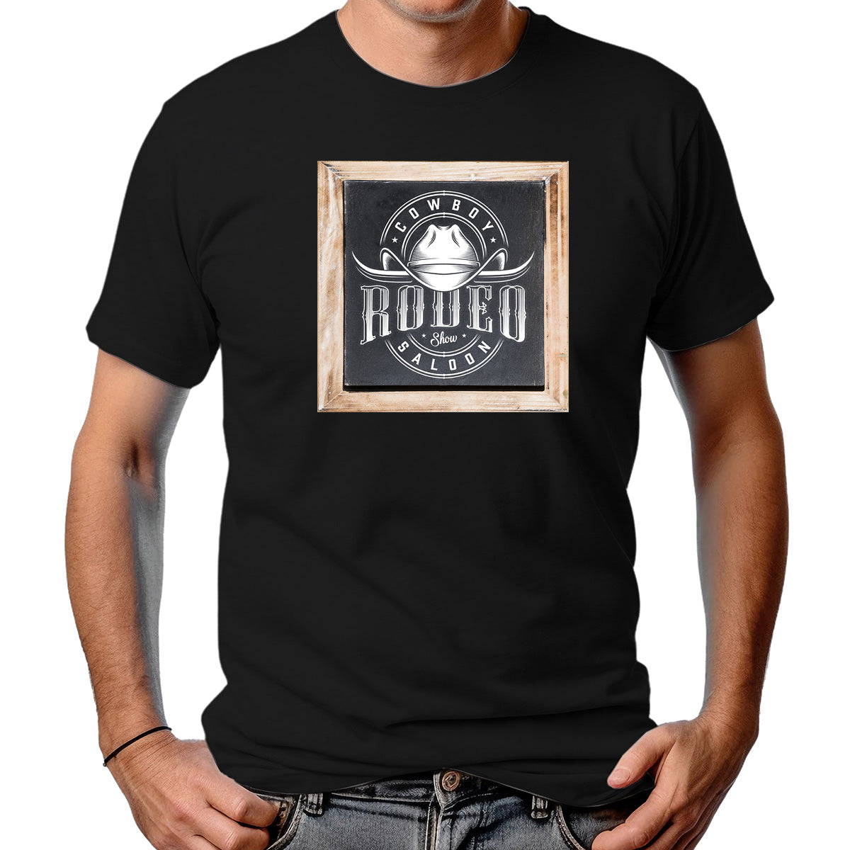 CAMISETA MASCULINA COUNTRY SALOON