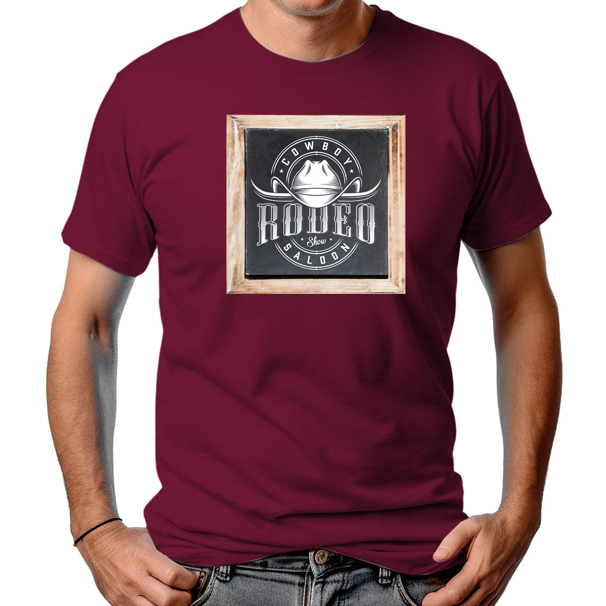 CAMISETA MASCULINA COUNTRY SALOON