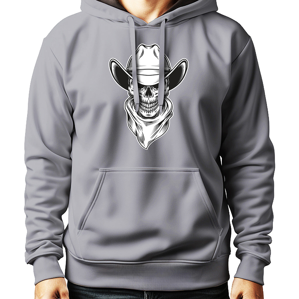 MOLETOM MASCULINO BANDIT SKULL