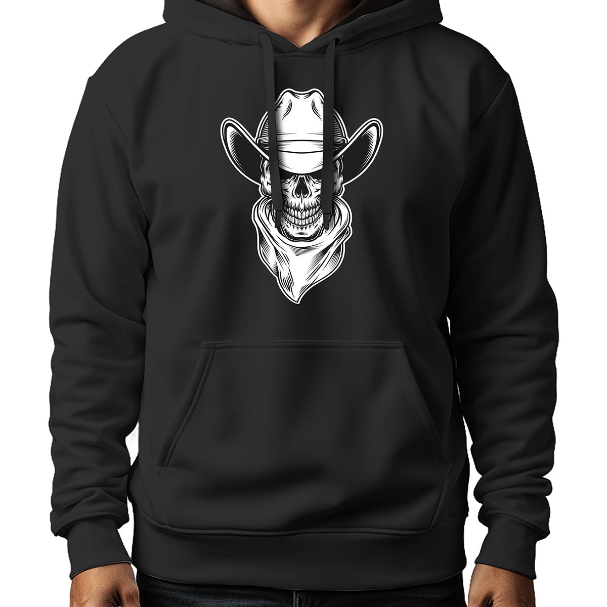 MOLETOM MASCULINO BANDIT SKULL
