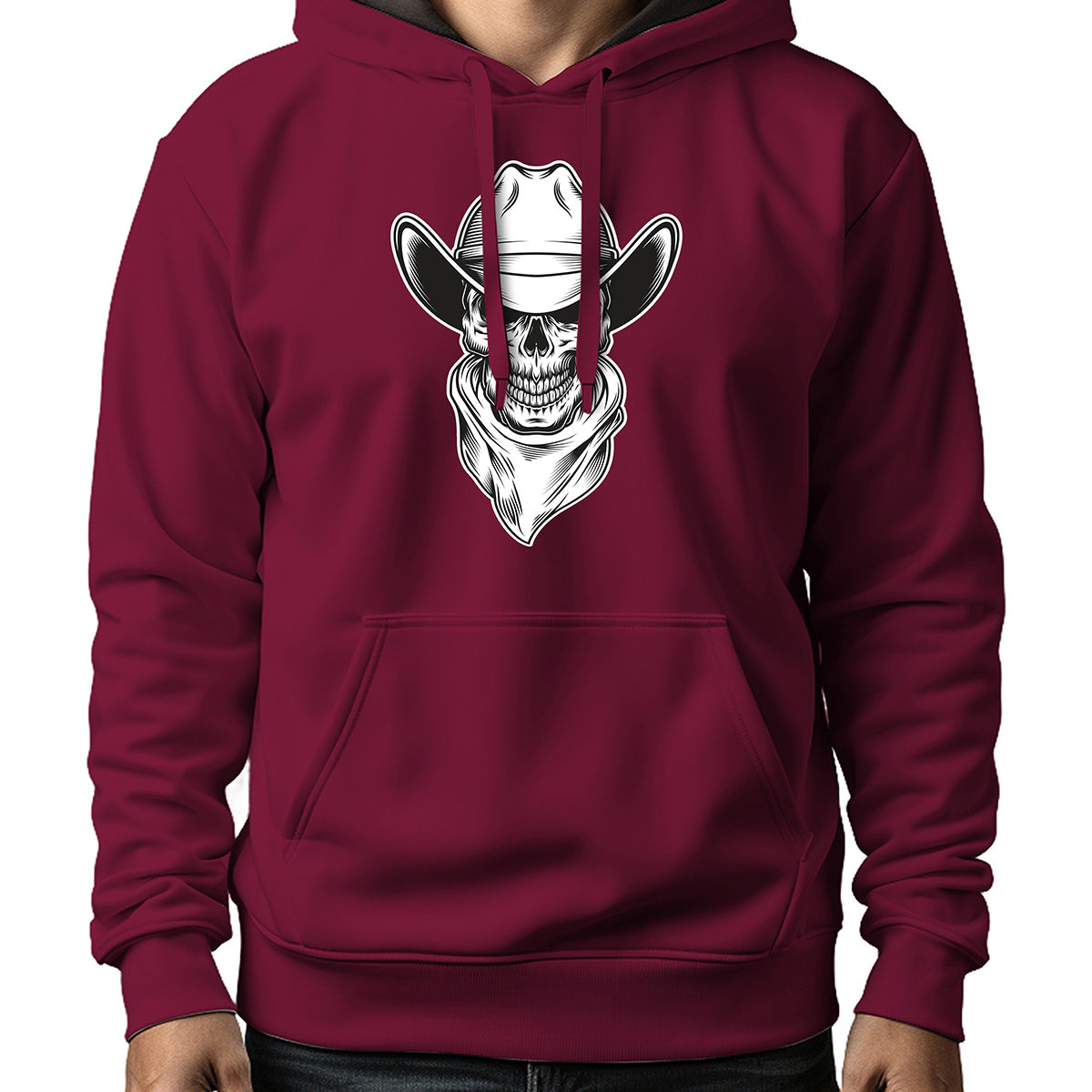 MOLETOM MASCULINO BANDIT SKULL