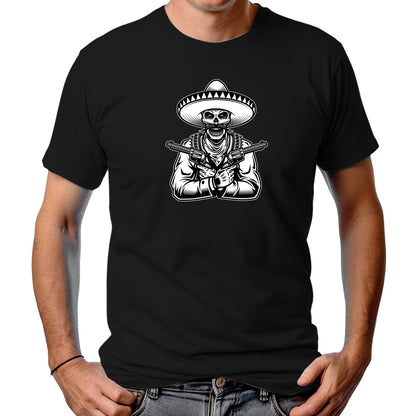 CAMISETA MASCULINA MARIACHI GUNS