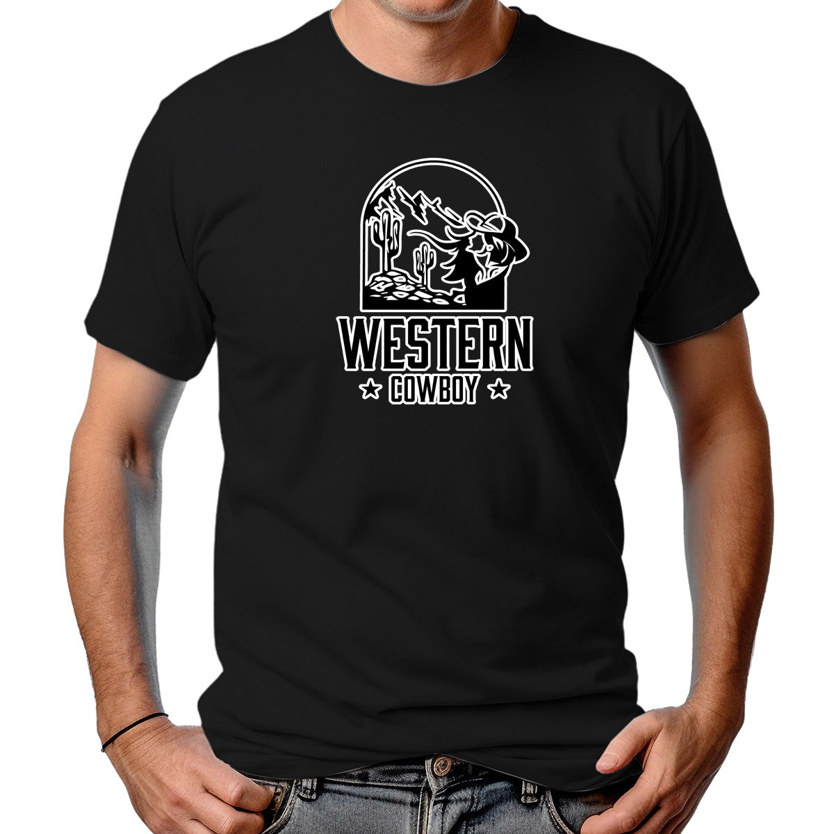 CAMISETA MASCULINA WESTERN COWBOY
