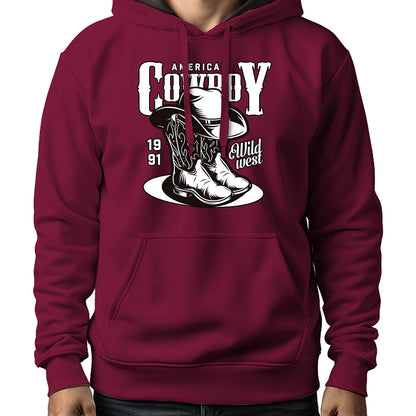MOLETOM MASCULINO AMERICAN COWBOY BOOTS