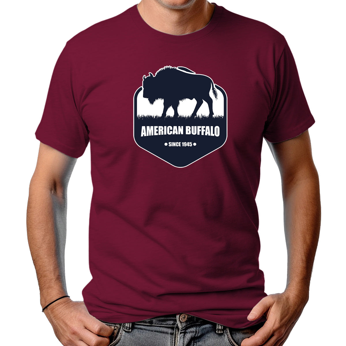 CAMISETA MASCULINA AMERICAN BUFFALO