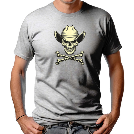 CAMISETA MASCULINA SKULL AND BONES