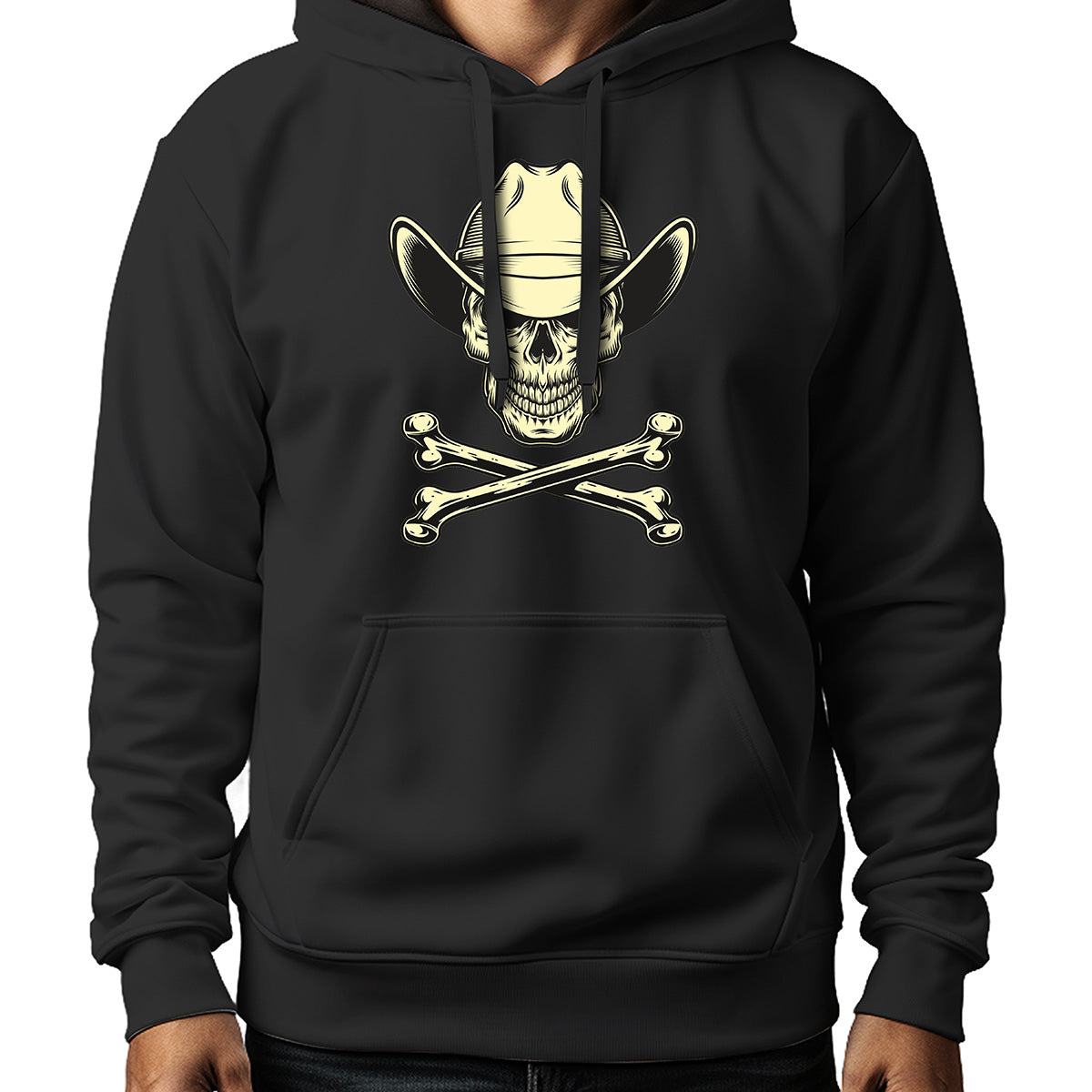 MOLETOM MASCULINO SKULL AND BONES