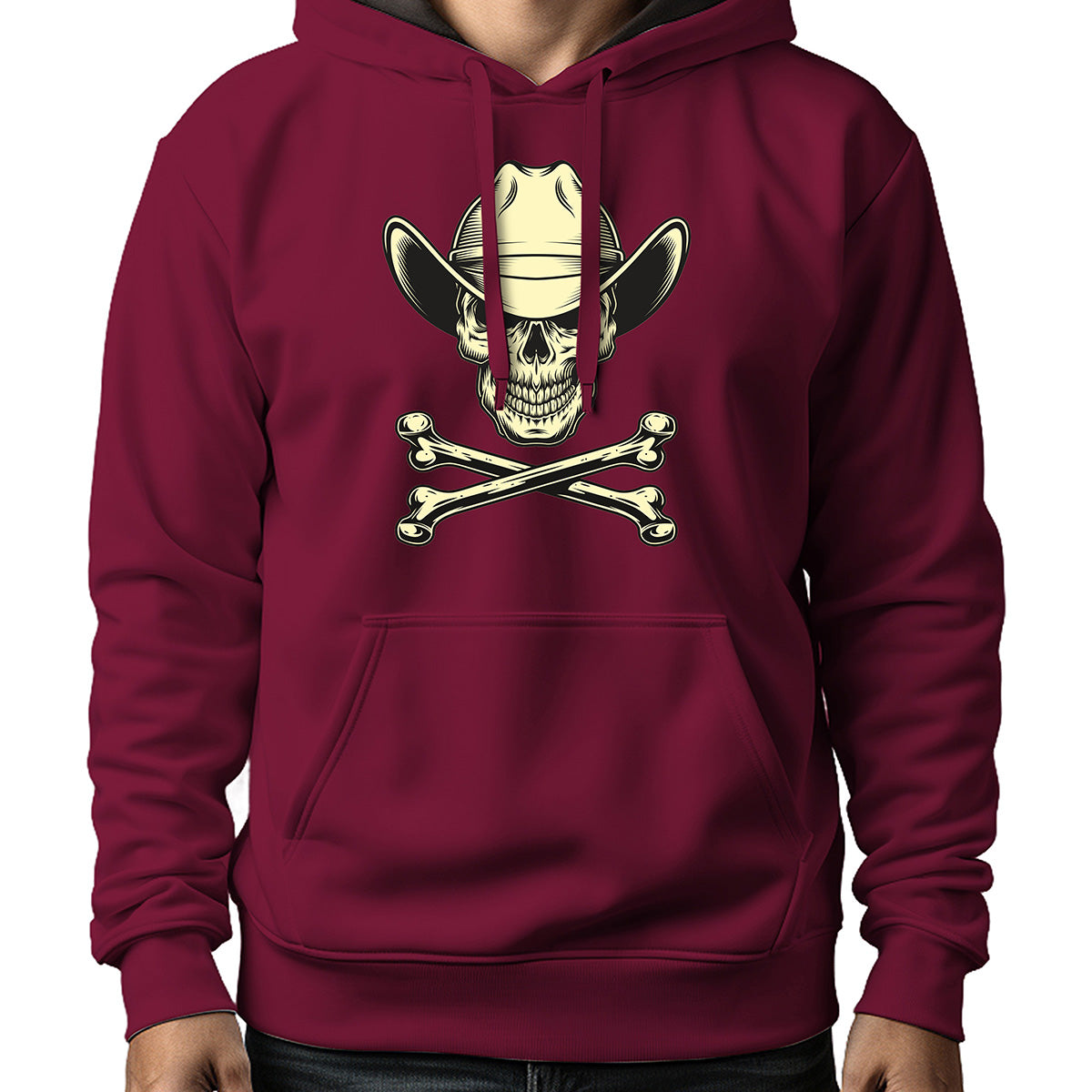 MOLETOM MASCULINO SKULL AND BONES